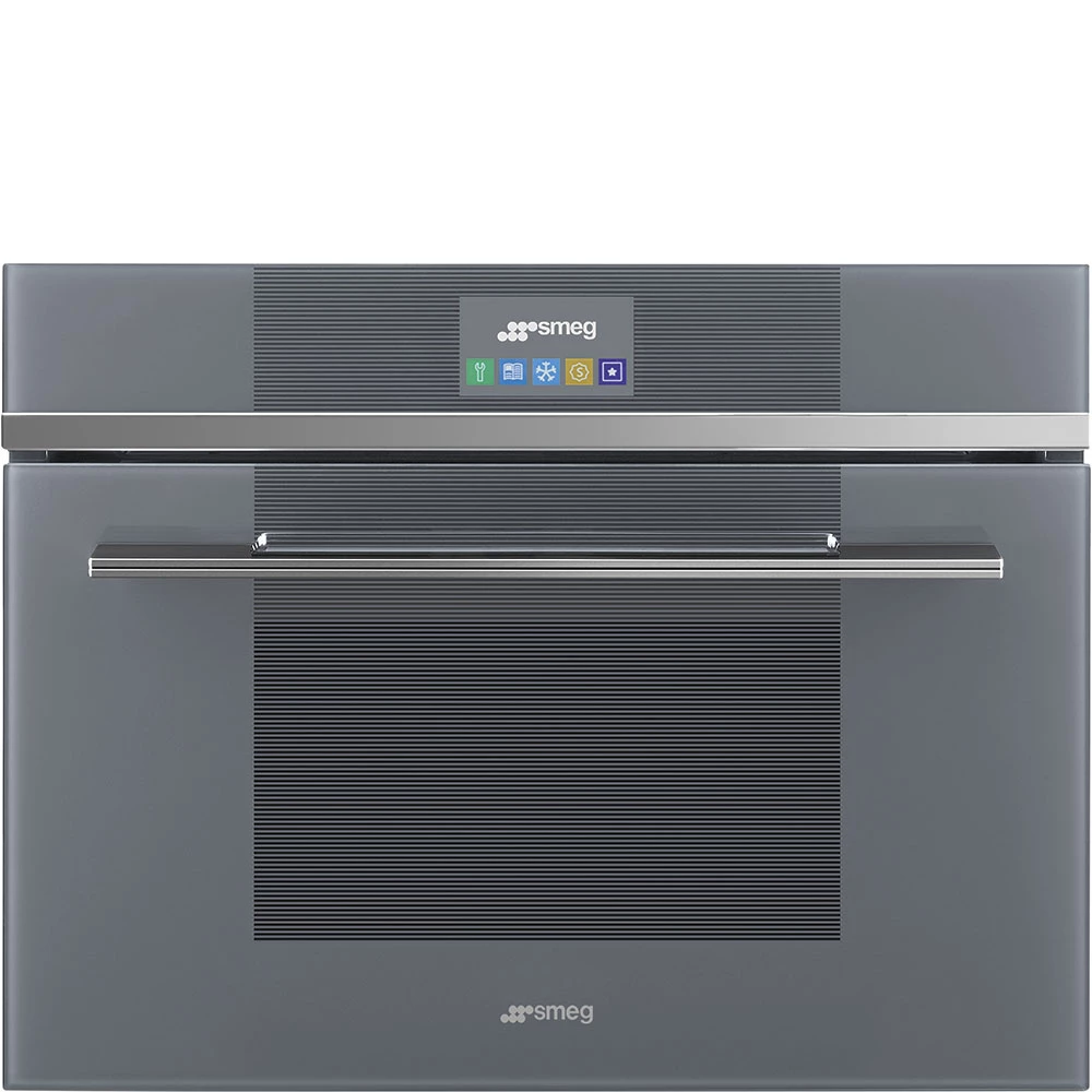 Шкаф шоковой заморозки Smeg Серебристое стекло SAB4104S
