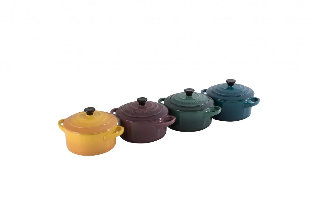 Набор из 4 кокотниц 10 см Le Creuset Botanique