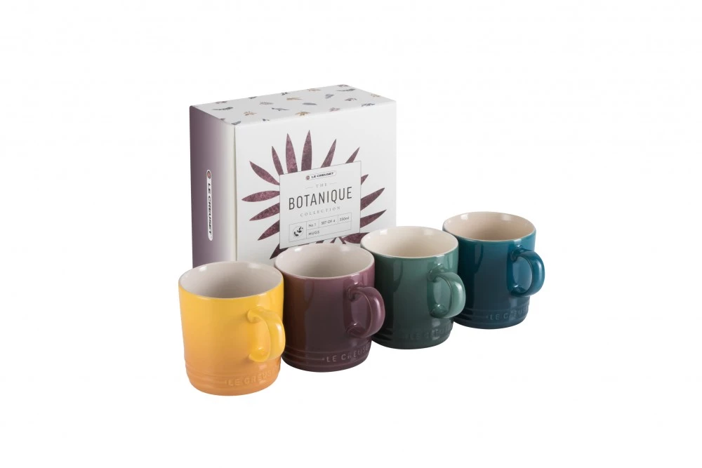 Набор из 4 кружек 350 мл Le Creuset Botanique