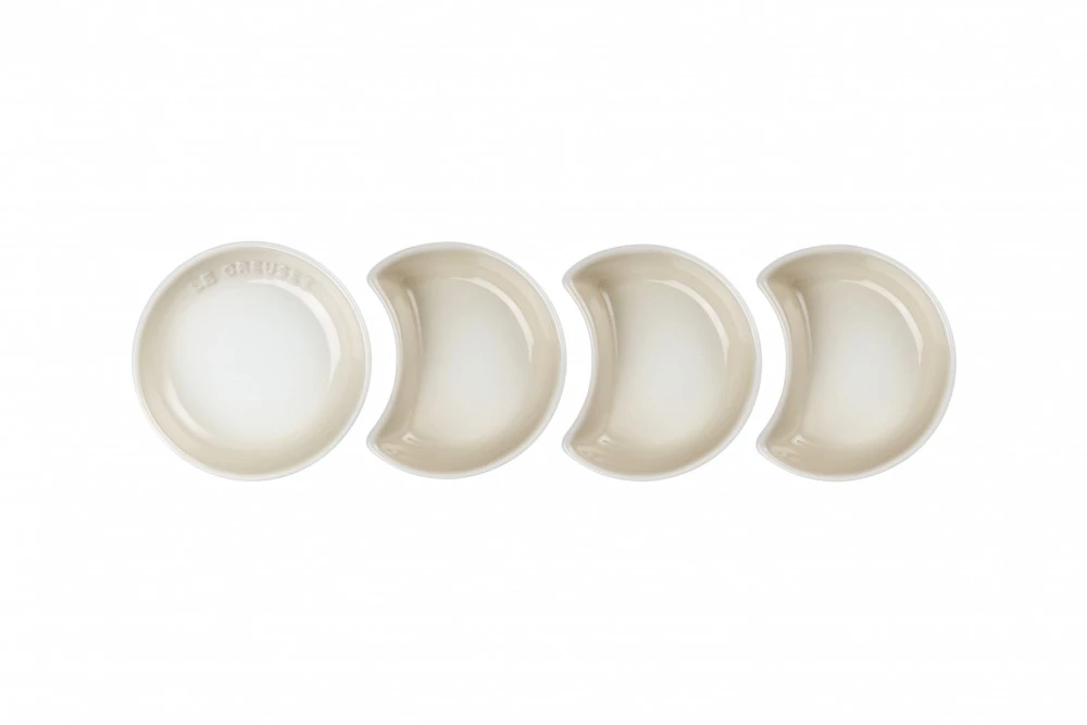 Набор блюдец для соуса 4 шт Le Creuset Меренга 69234007160014