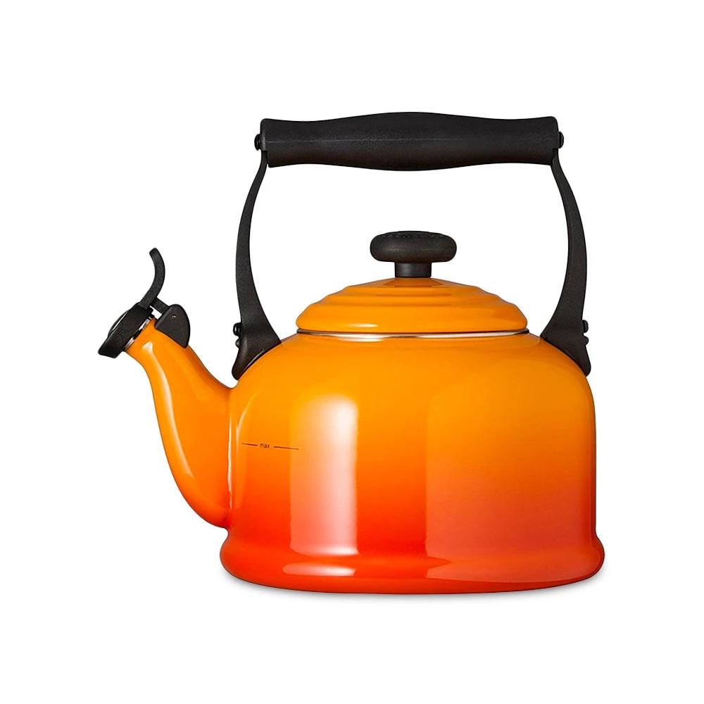 Чайник наплитный 2,1 л со свистком Le Creuset Огненная лава Tradition
