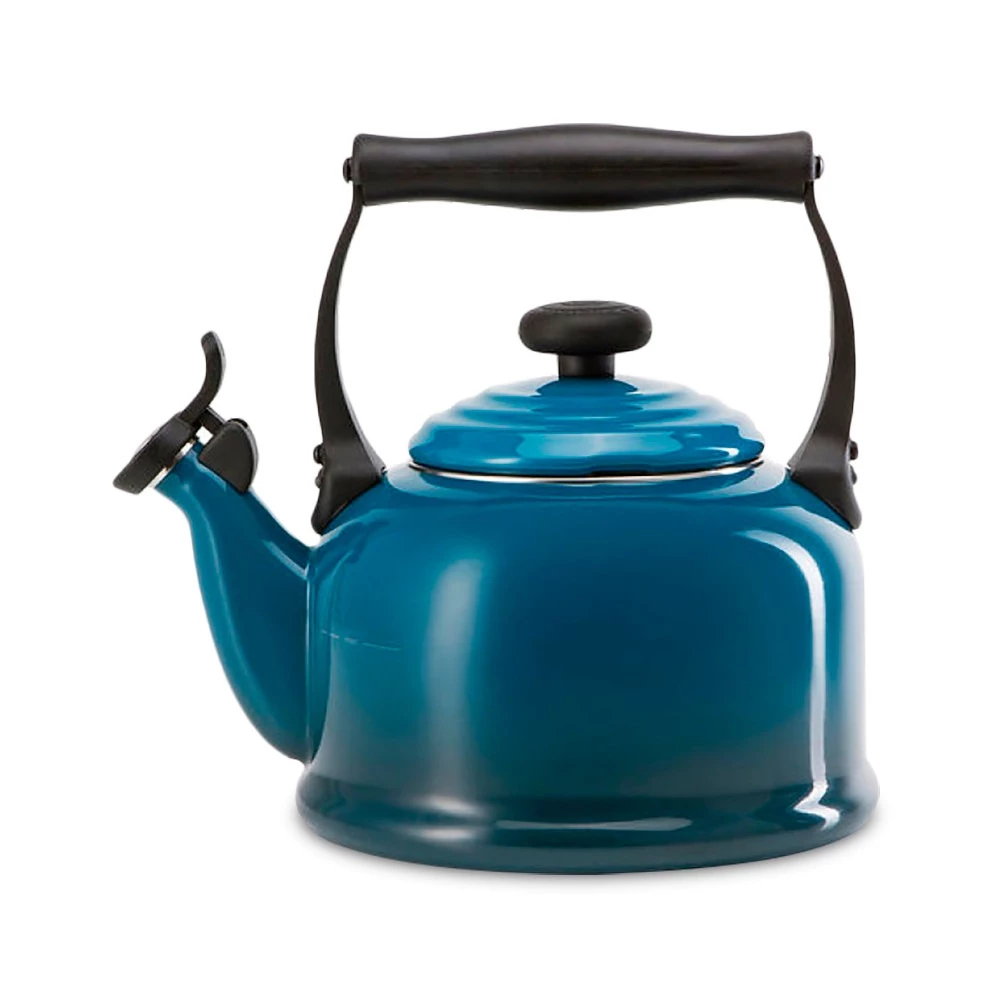 Чайник наплитный 2,1 л со свистком Le Creuset Лазурь Tradition