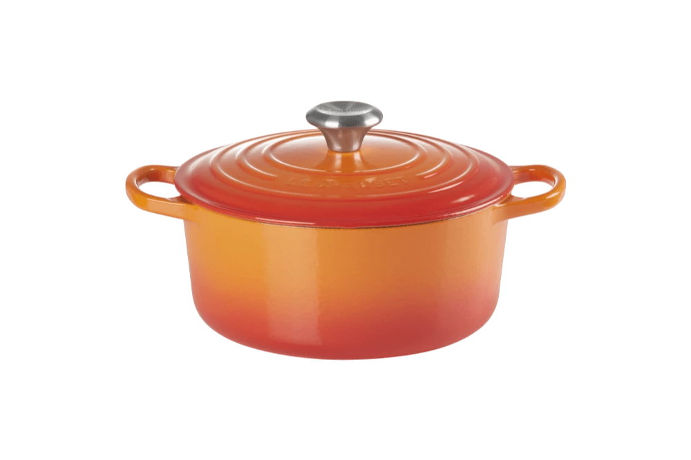Кастрюля круглая 28 см Le Creuset Огненная лава 21177280902430