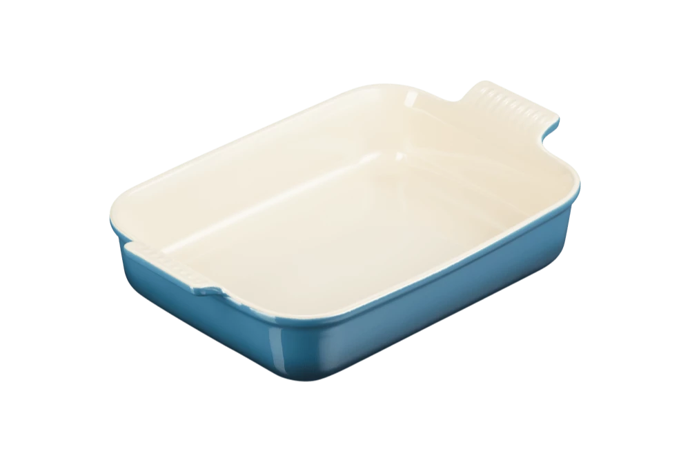Блюдо прямоугольное 32 см Le Creuset Лазурь Heritage