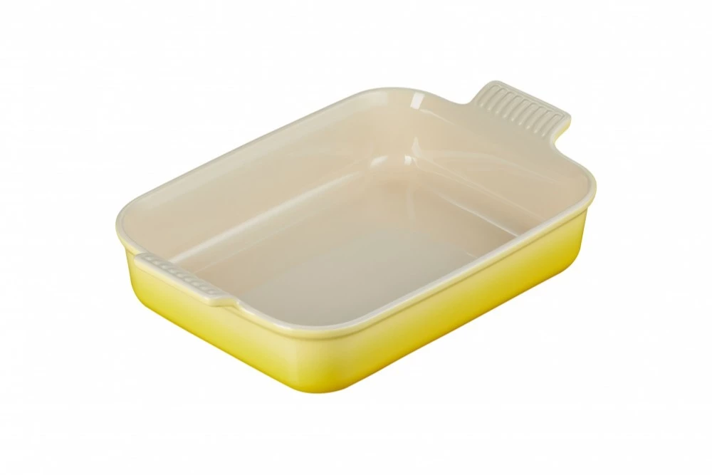 Блюдо прямоугольное 32 см Le Creuset Желтый Heritage