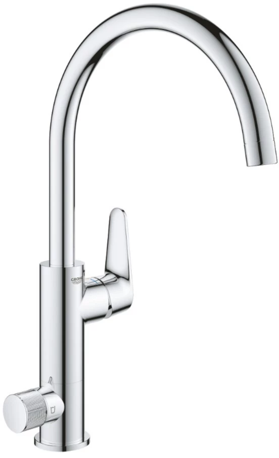 Смеситель с фильтром GROHE Хром BLUE PURE BAU