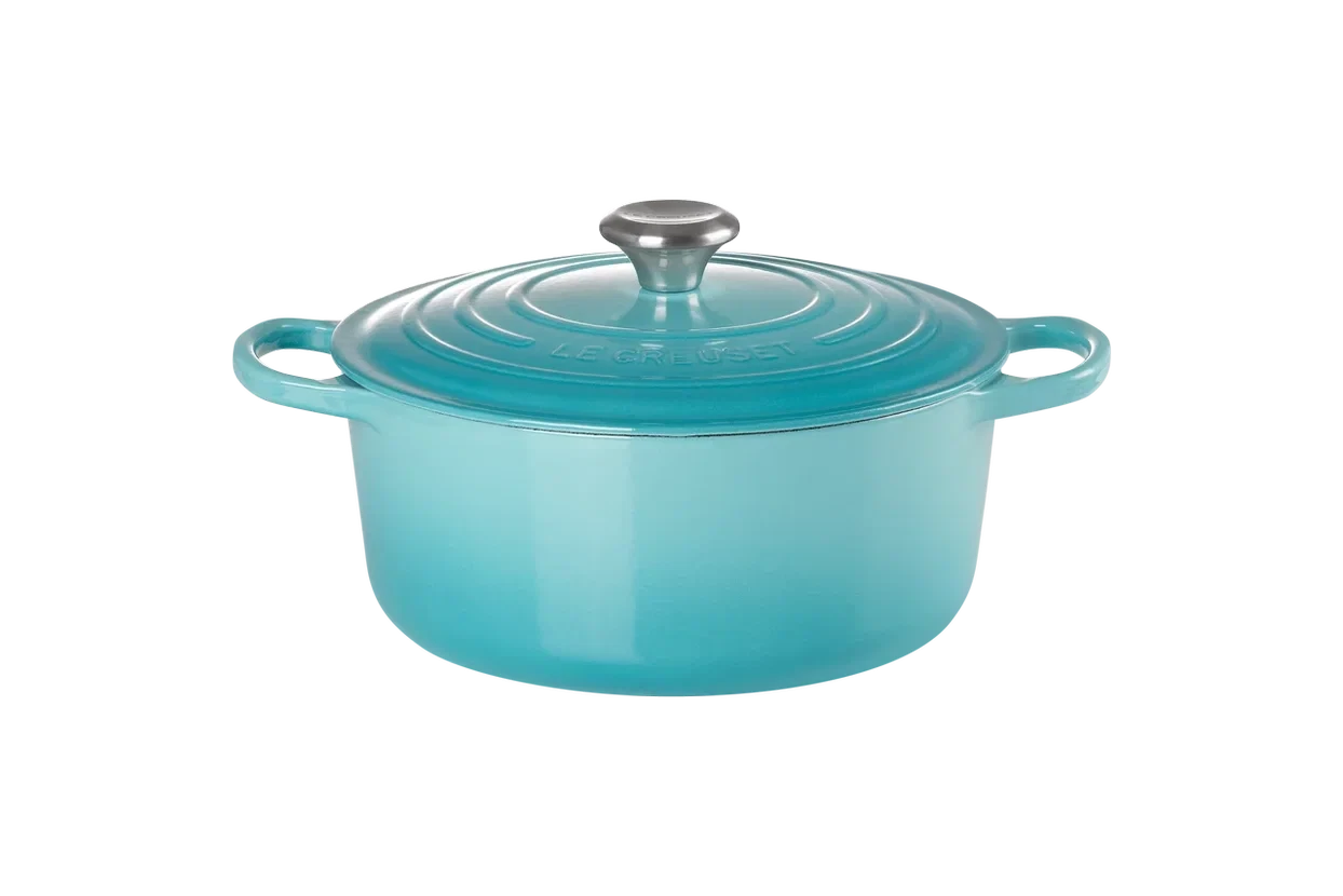 Кастрюля круглая 26 см Le Creuset Бирюза 21177261702430