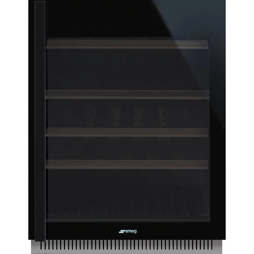 Винный шкаф Smeg Черное стекло CVI638RN3