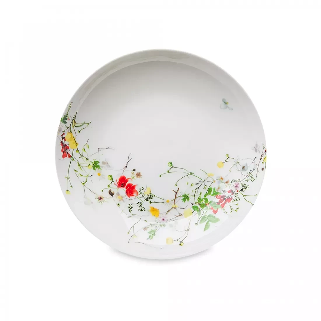 Тарелка суповая 21 см ROSENTHAL Белый Дикие цветы
