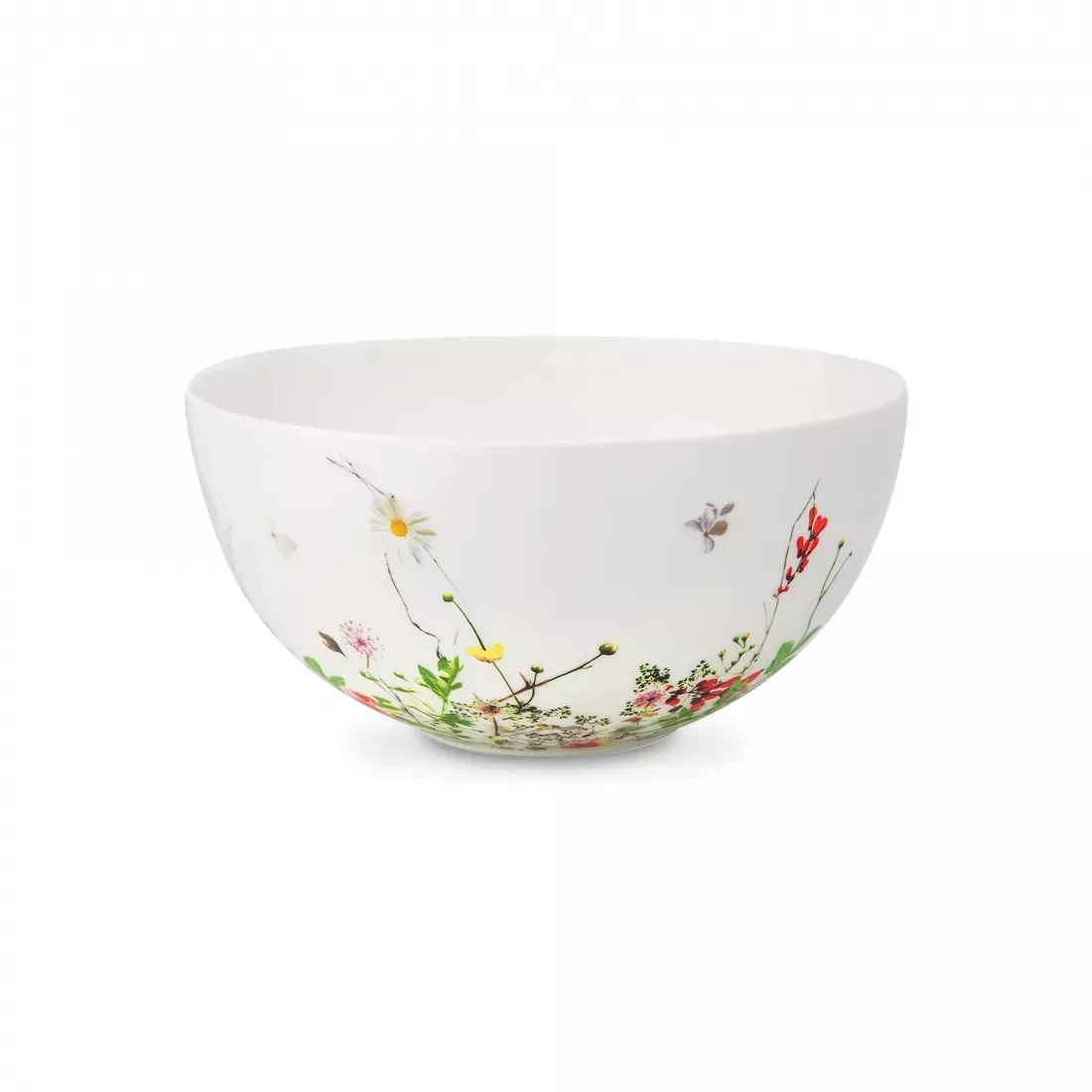 Салатник 22 см ROSENTHAL Белый Дикие цветы