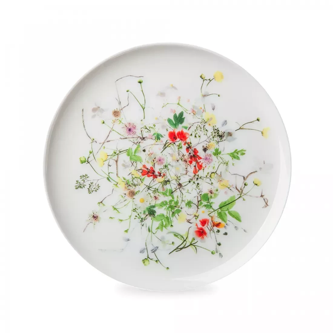 Тарелка десертная 18 см ROSENTHAL Белый Дикие цветы