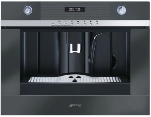Кофемашина встраиваемая Smeg Черный CMSC45NE (УЦЕНКА)