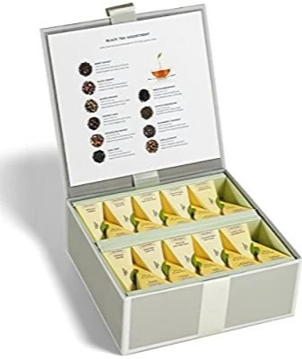 Чайная шкатулка "Черный чай" (40 пирамидок) Tea Forte 17934