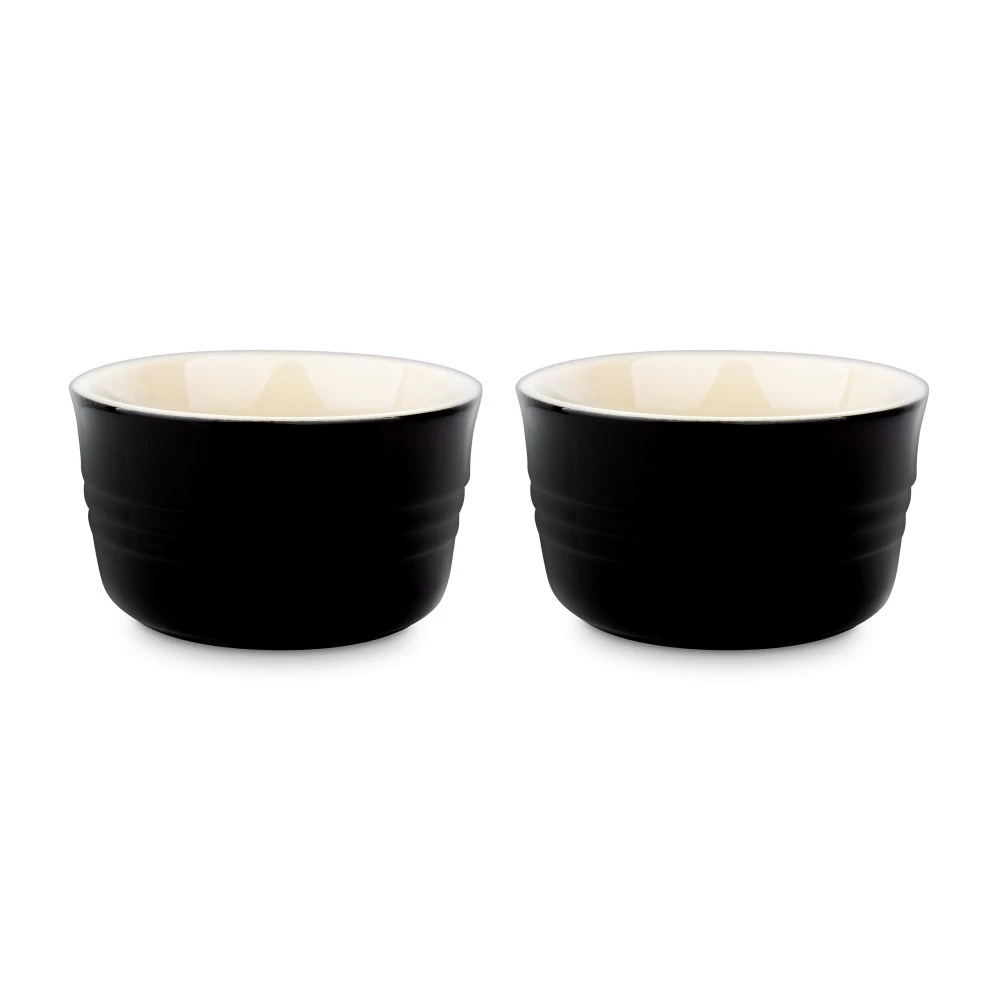 Набор из 2 рамекинов 100 мл Le Creuset Черный 91002800140000