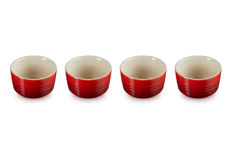 Набор из 4 рамекинов 100 мл Le Creuset Вишня 79109100600000
