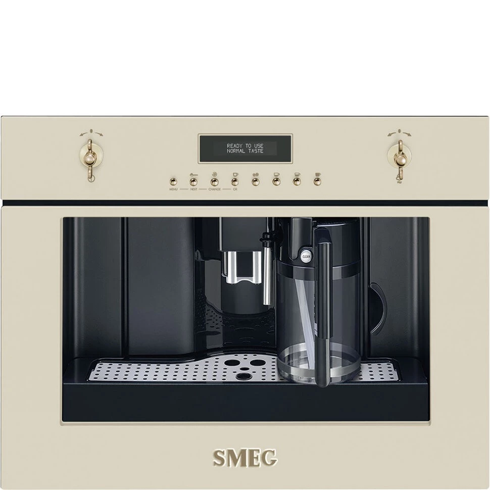 Кофемашина встраиваемая Smeg Кремовый CMS8451P (ВЫСТАВОЧНЫЙ ЭКЗЕМПЛЯР)
