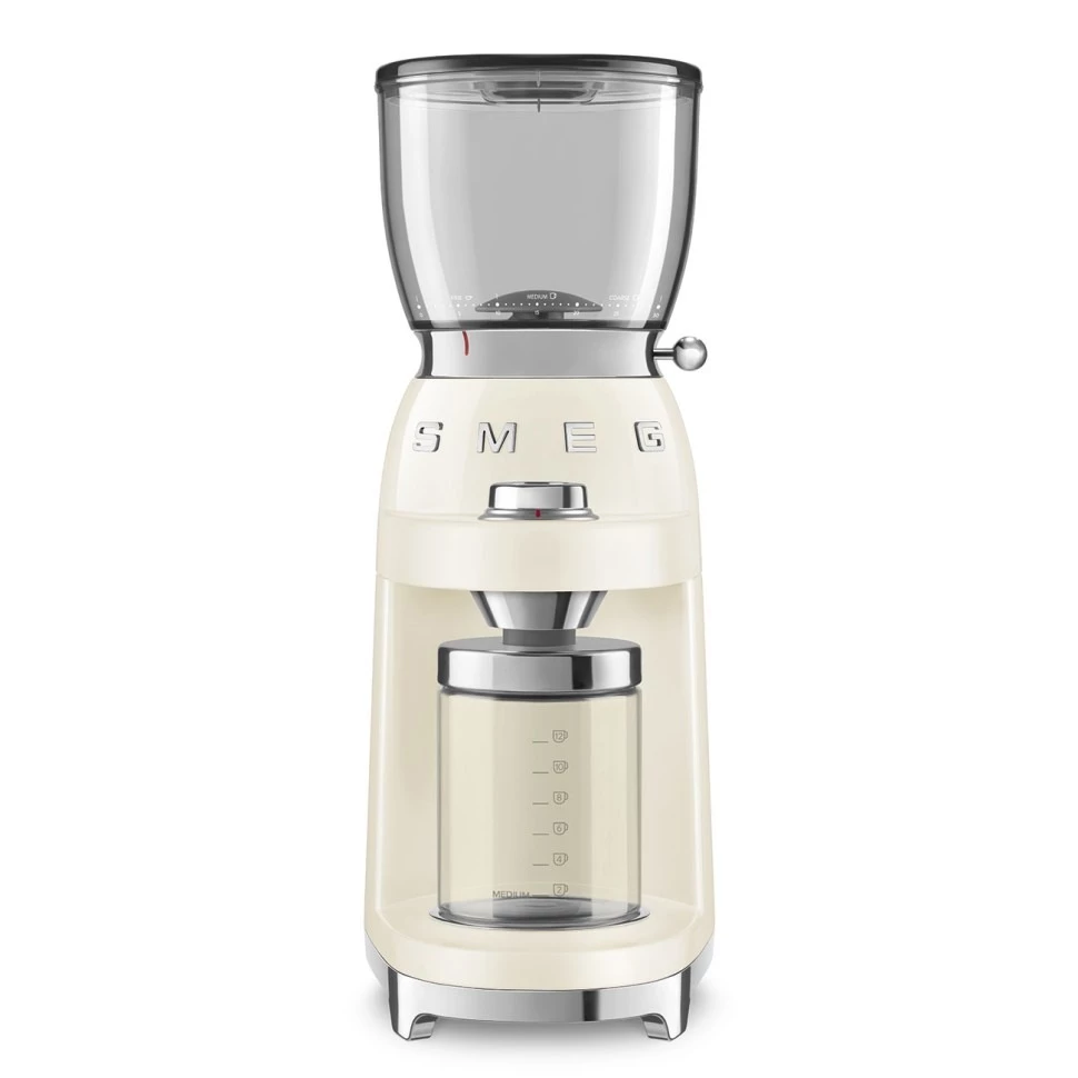 Кофемолка Smeg Кремовый CGF11CREU