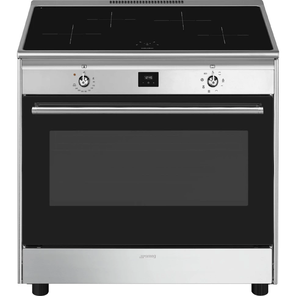 Варочный центр Smeg Нержавеющая сталь матовая CG90CIXT