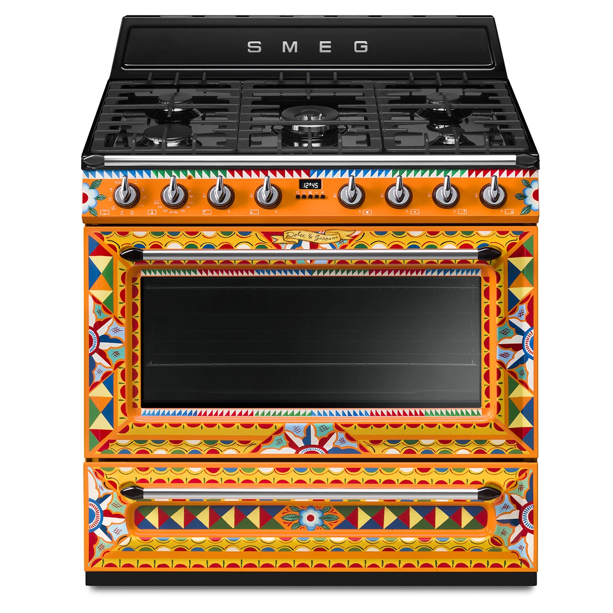 Варочный центр Smeg Dolce & Gabbana TR90DGC9