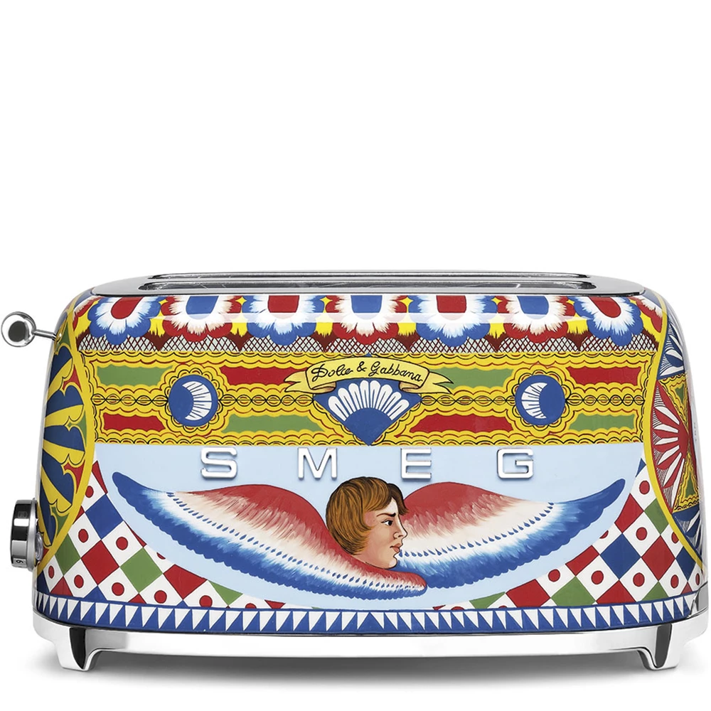 Тостер на 4 ломтика Smeg Dolce & Gabbana TSF02DGEU