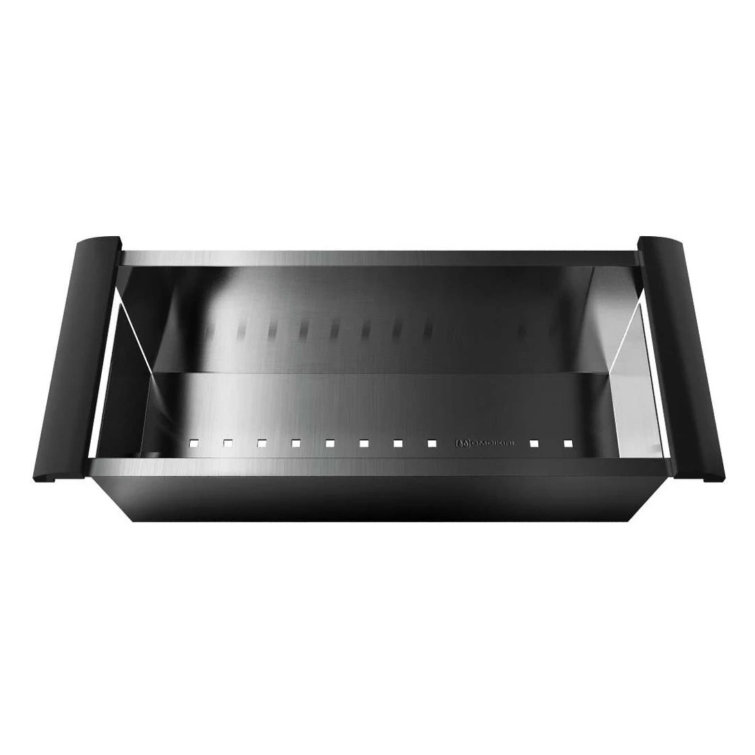 Коландер Omoikiri Вороненая сталь CO-02-PVD-GM