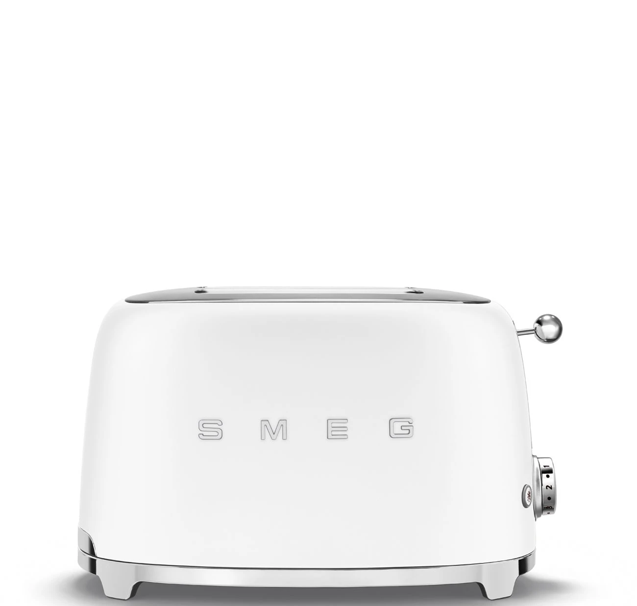 Тостер на 2 ломтика Smeg Белый матовый TSF01WHMEU