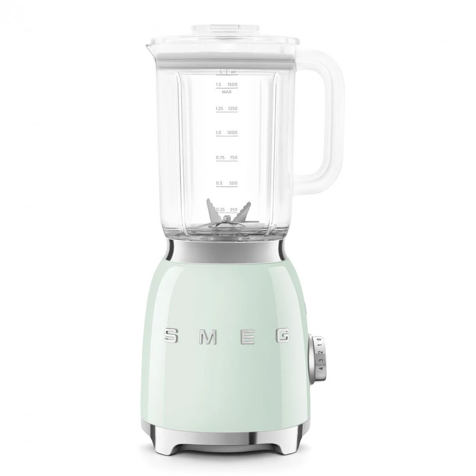 Блендер стационарный Smeg Мятный BLF03PGEU