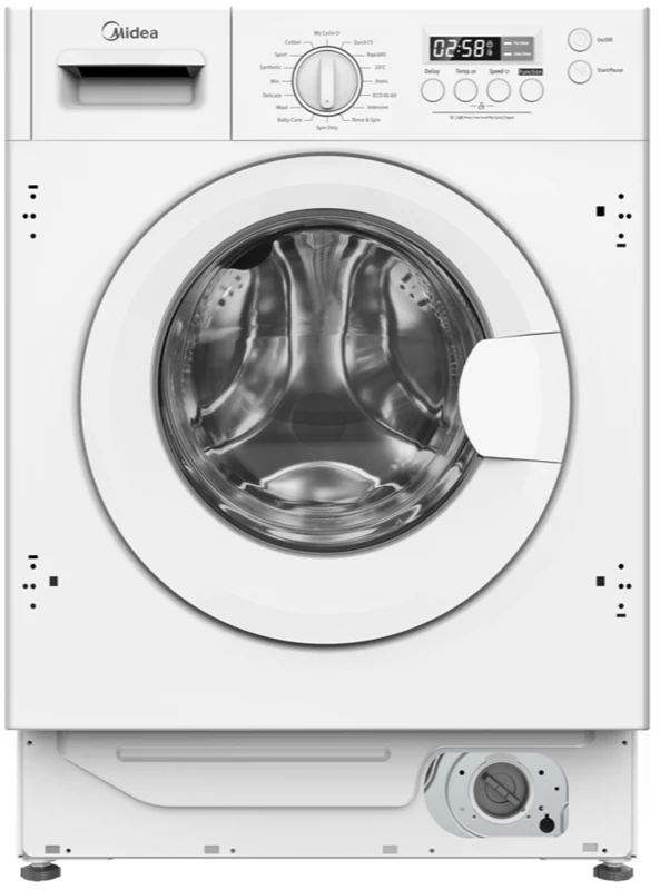 Стиральная машина MIDEA Белый MFGLW80B/W