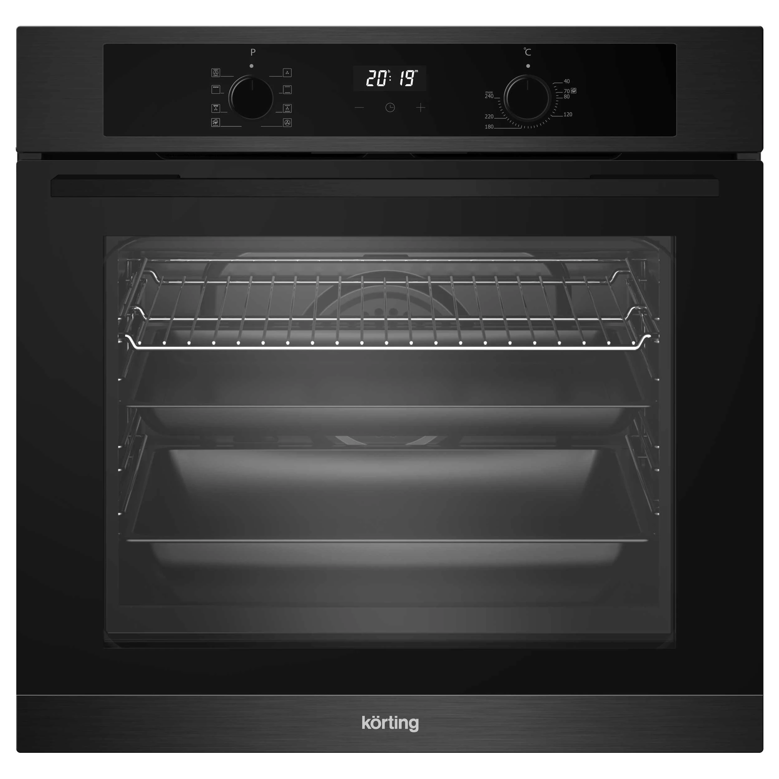 Духовой шкаф Korting Черное стекло OKB 691 CSXN