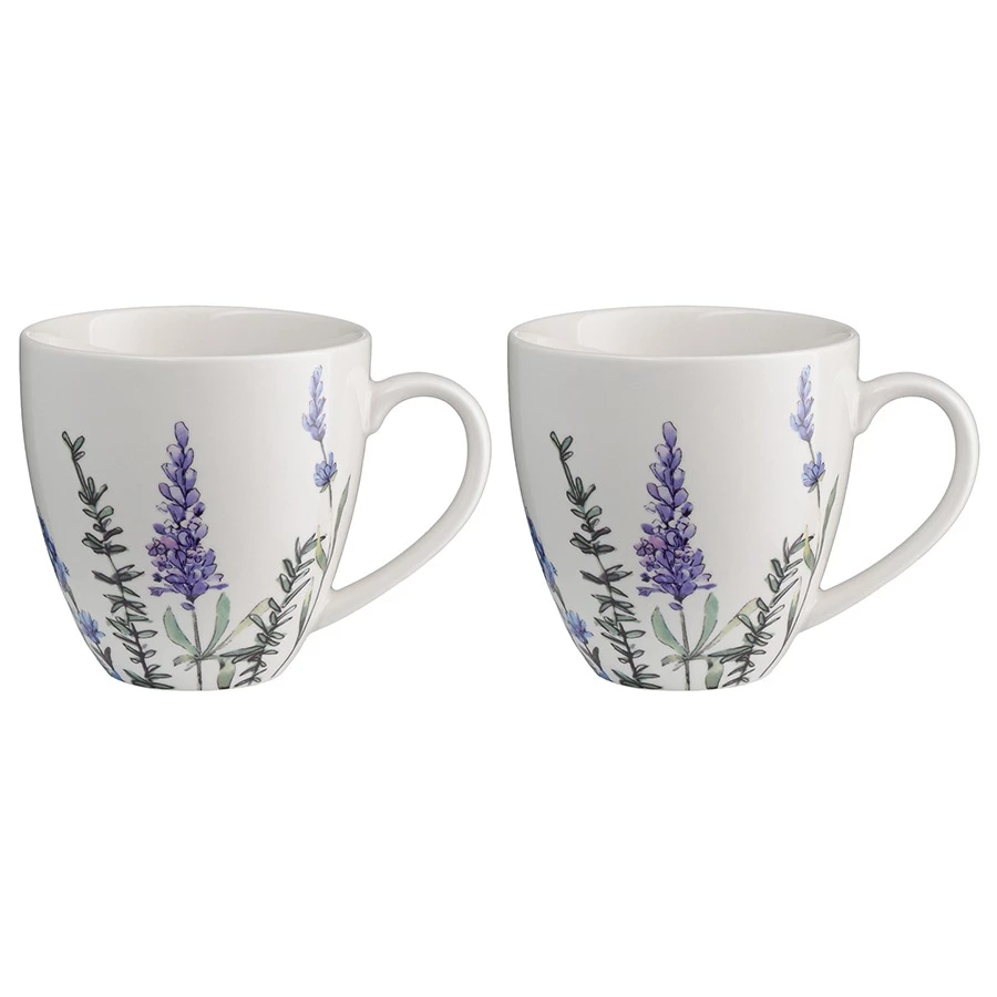 Набор кружек 323 мл, 2 шт LIBERTY JONES Белый Floral
