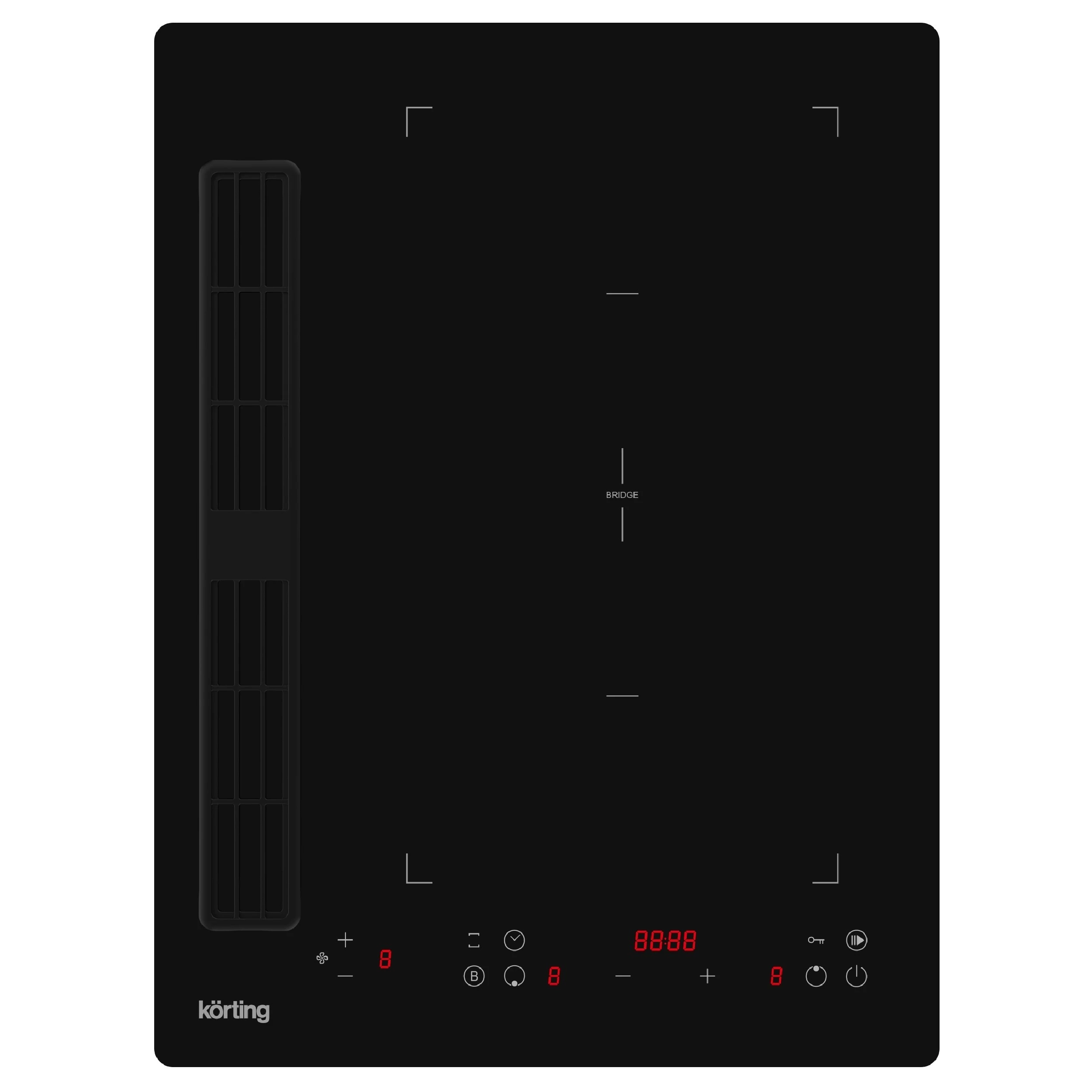 Варочная панель Korting Черный HIBH 40980 NB