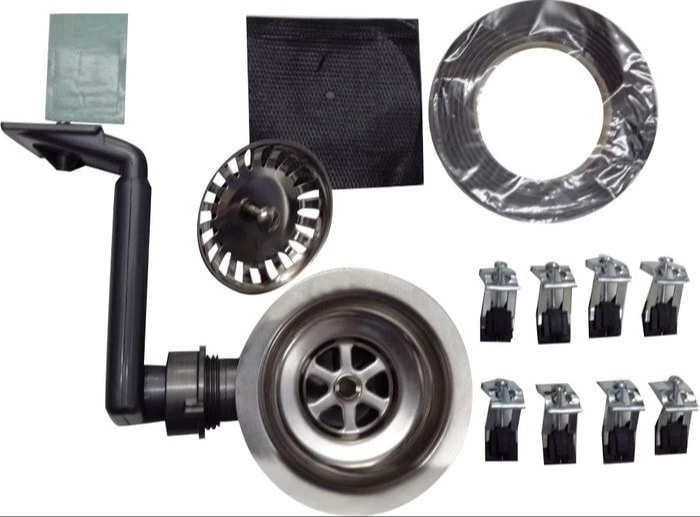Набор со стоп-вентилем 3.5 Franke Нержавеющая сталь 112.0006.351
