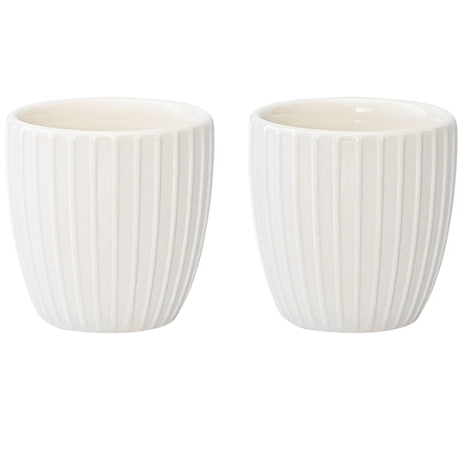 Набор из 2 подставок для яиц LIBERTY JONES Белый Soft Ripples