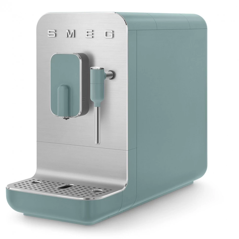 Автоматическая кофемашина с капучинатором Smeg Изумрудно-зеленый BCC12EGMEU