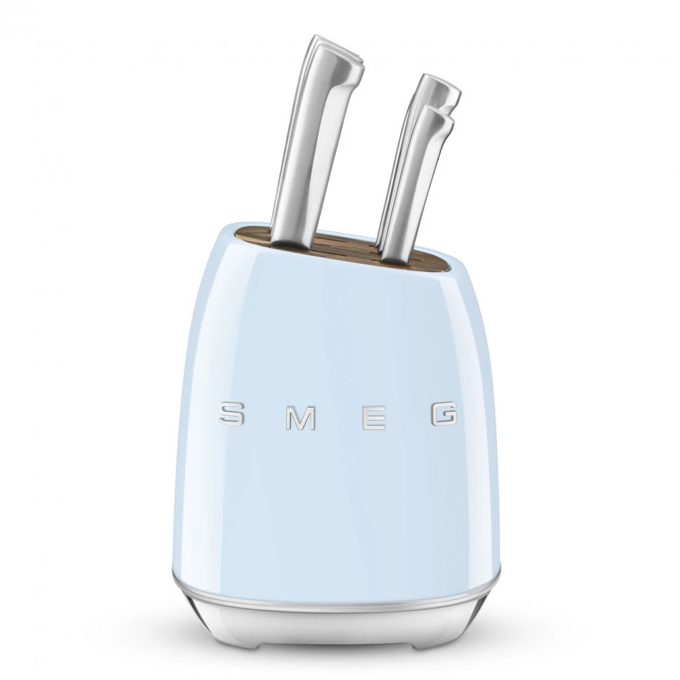 Комплект ножей 6 шт. Smeg Голубой KBSF02PB