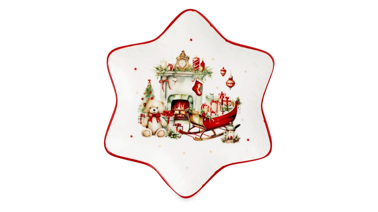 Блюдо 21 см DECOR DE TABLE Белый DDT-LH9844-21