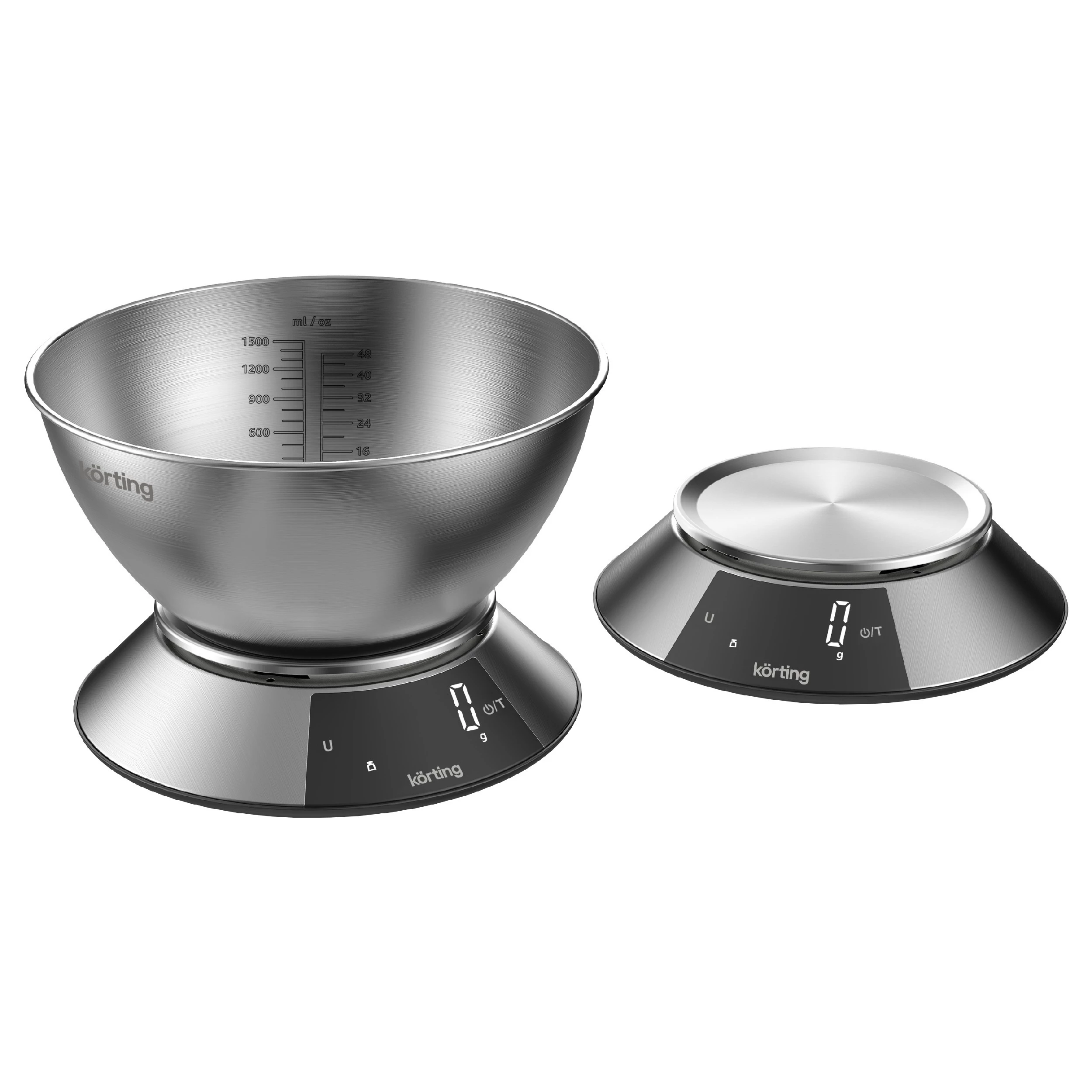 Весы кухонные Korting Нержавеющая сталь KKS 0101