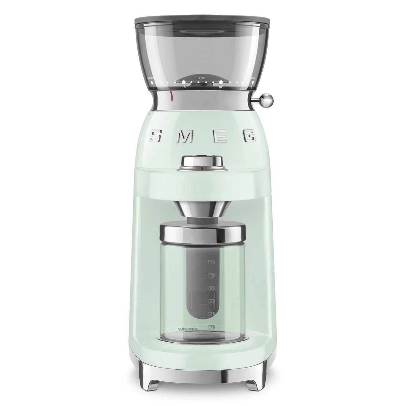 Кофемолка Smeg Мятный CGF03PGEU