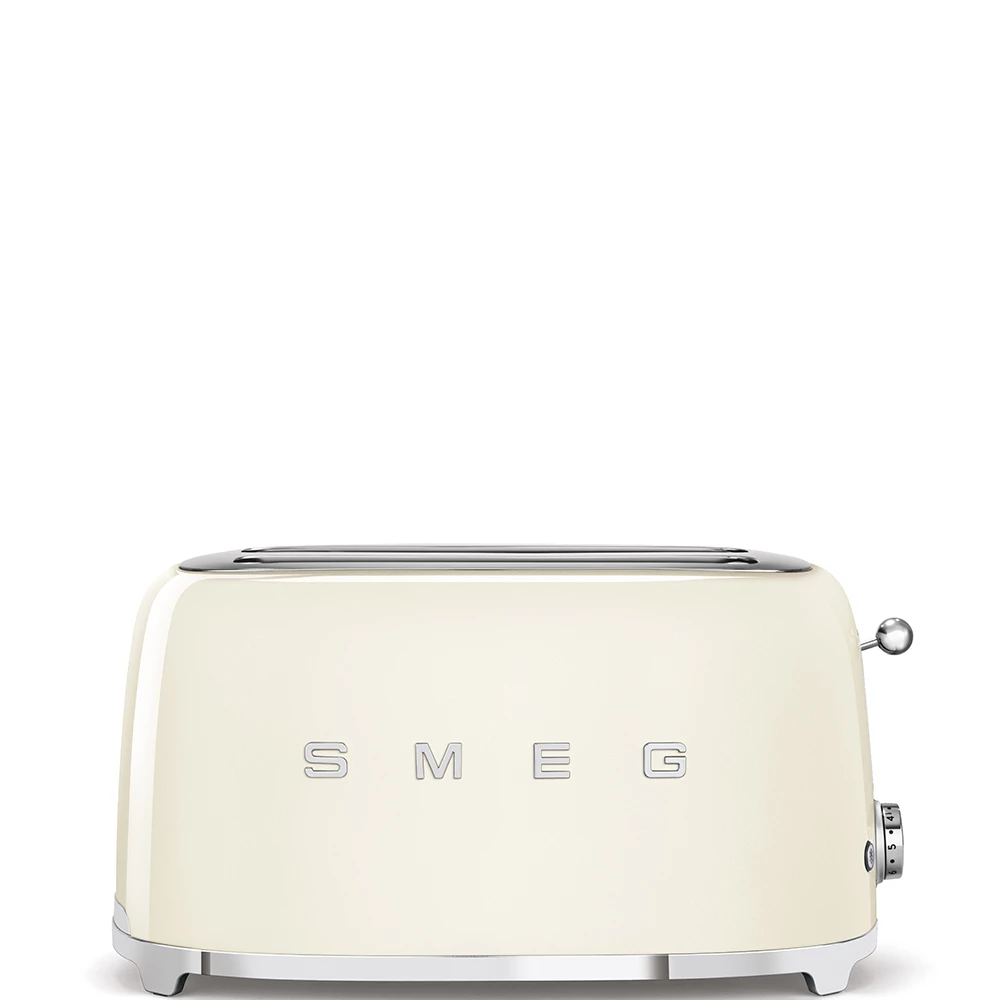 Тостер на 4 ломтика Smeg Кремовый TSF02CREU