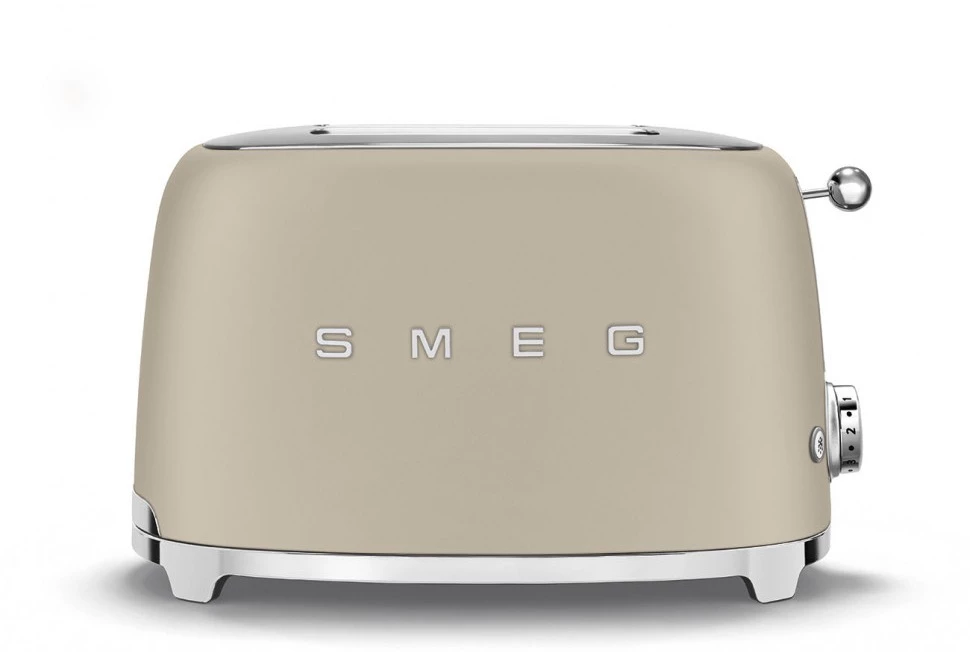 Тостер на 2 ломтика Smeg Лунный свет TSF01MLMEU