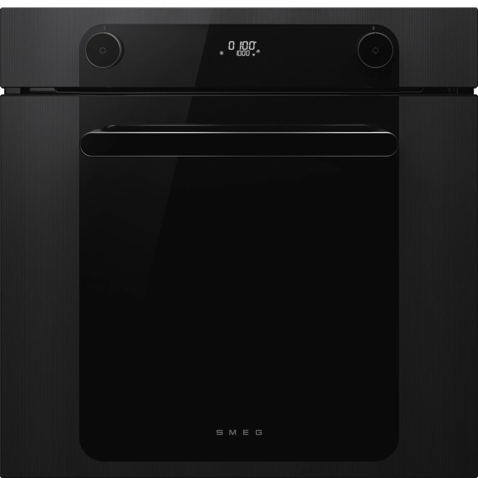 Духовой шкаф Smeg Черное стекло SF6201S1PZB