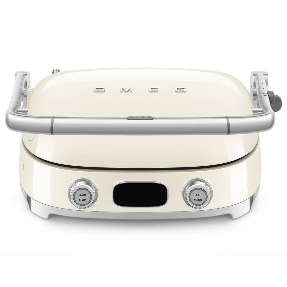Электрогриль Smeg Кремовый MGF01CREU