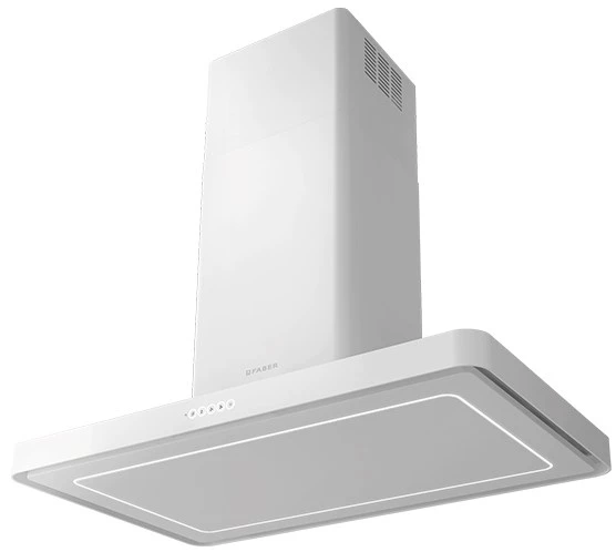 Вытяжка кухонная Faber Белый матовый T-LIGHT ISOLA EV8P WH MATT A100 (ВЫСТАВОЧНЫЙ ЭКЗЕМПЛЯР)