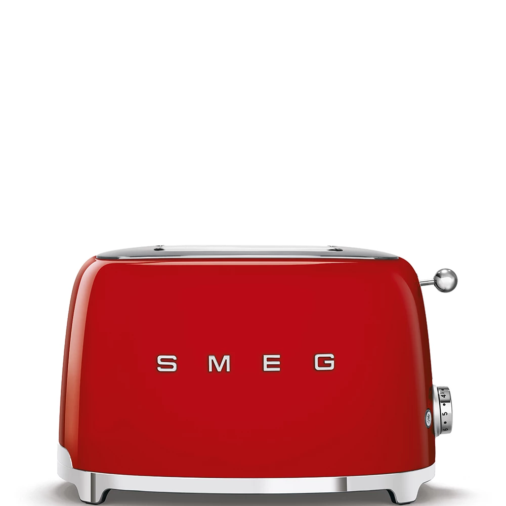 Тостер на 2 ломтика Smeg Красный TSF01RDEU
