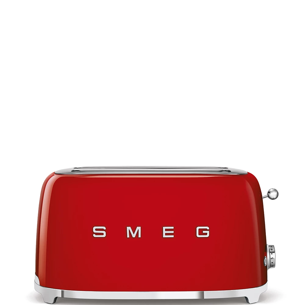 Тостер на 4 ломтика Smeg Красный TSF02RDEU