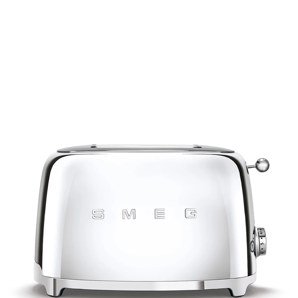 Тостер на 2 ломтика Smeg Хром TSF01SSEU