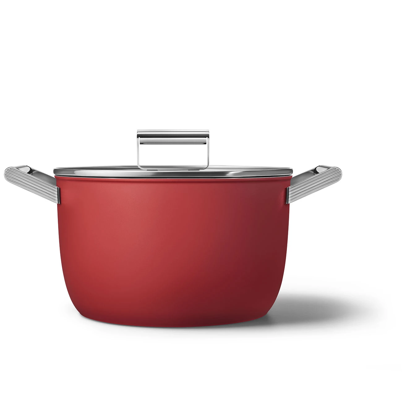 Кастрюля 26 см Smeg Красный CKFC2611RDM