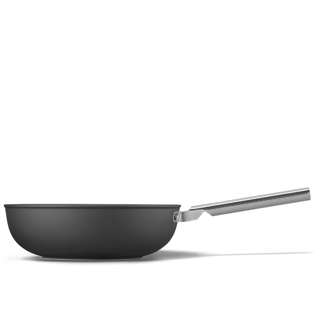 Сковорода Wok 30 см Smeg Черный CKFW3001BLM