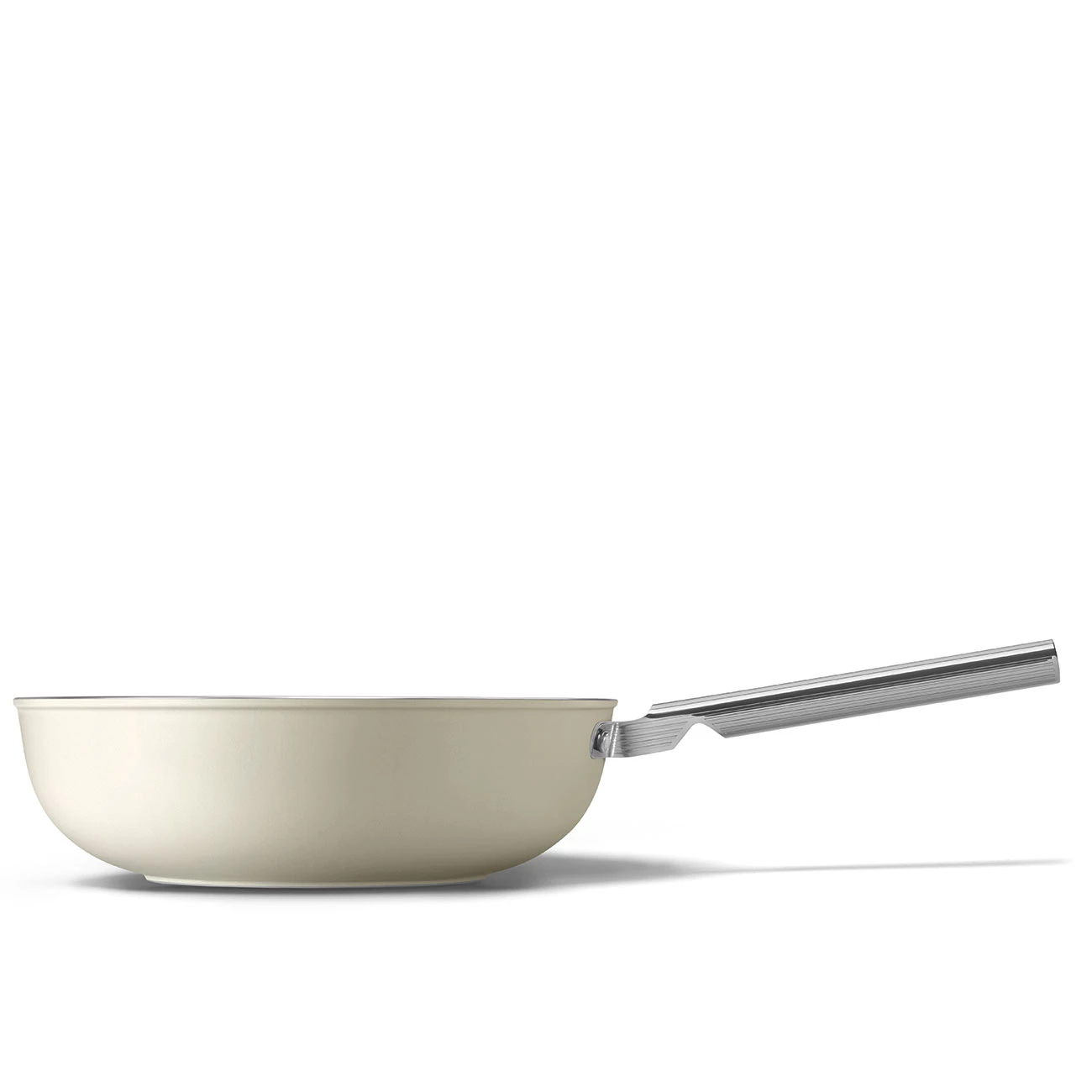 Сковорода Wok 30 см Smeg Кремовый CKFW3001CRM