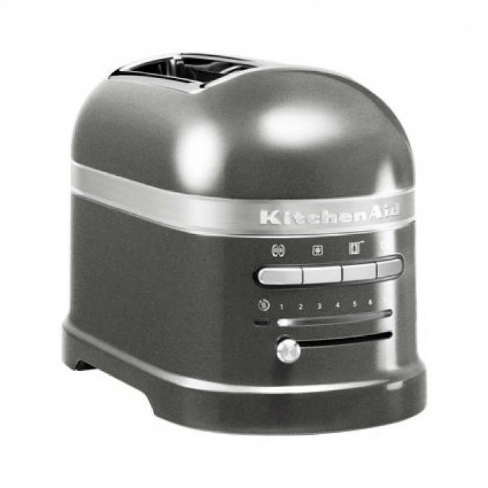 Тостер на 2 ломтика KitchenAid Серебряный медальон 5KMT2204EMS